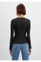 Anthracite Cardigan Fitted / Bodycon Cut 1710864-70262 - 4