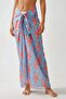 Patterned Maxi Pareo - 2