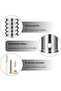 Threaded Tip Replacement Kit, 0.8 Inch Extension Pole Adapter Tips for Mop & Brush - 2