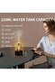 150ml Essential Oil Diffuser, Ultrasonic Aromatherapy with Auto Shut-Off, Candlelight Effect, Black - 3