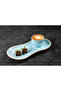 Aqua Gourmet Coffee Presentation Plate 25*12 cm 2 Pcs