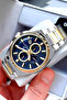 Exclusive Men's Wristwatch Waterproof Stainless Silver Color Steel Band - Dke2143C1 - 2