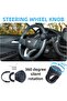 Car Steering Wheel Booster Spinner Knob, 360 Degree Rotation, One-Hand Control - 3