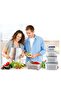 Fruit Storage Containers for Fridge Organizers and Storage, 4 Pack Large Produce Saver - 5