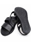 Women's Genuine Leather Cross-Strap Casual Sandals Comfortable Sole Summer Sandals - 8