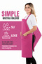 Simple kitchen apron with adjustable strap - 2