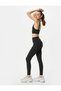 Sports Leggings High Waist Print Detailed Skinny