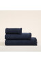 Marine Blue Charmon Face Towel - 50X90 cm - 3