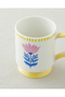 Gifty Flower New Bone China Mug 310 ml Pink-Yellow-Blue - 3