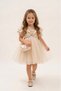 Girl's Bag Gift Fluffy Tutu Princess Tulle Balloon Sleeve Wedding Party Evening Dress 2-5 Years Old