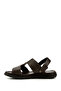 Men's Brown Genuine Leather Comfort Sandals - 4