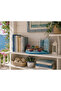 Special Design Wooden Book Holder with Sea Town Theme