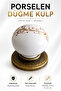 Porcelain Handle Floral Button Furniture Kitchen Cabinet Drawer Cupboard Handles Cover Handle Handle