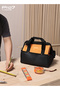 حقيبة أدوات Pro7 Apron | حقيبة أدوات متعددة الجيوب واسعة الفتحة مع أشرطة عاكسة للسلامة - 6