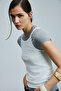 Isla Women's Sleeveless T-Shirt Off White - 3