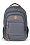 Gk19 Unisex School Backpack Student Daily Travel Holiday Sports Hiking Travel Trip Camping Daily Gray - 3