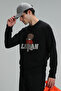 Derek Erkek Sweatshirt Siyah - 5