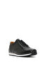 Men's Black Lace-Up Leather Sports Shoes, Casual Sneaker 26Sfd6740Ft - 7