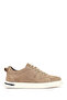 Men's Mink Lace-Up Thick Sole Suede Leather Casual Sneakers 26Sfd661010