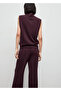Drape Collar Blouse - 4
