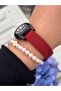 Sun-Proof, Red Silicone Strap, Small Case Ninja Model, Children's Digital Wristwatch+Bracelet - 5