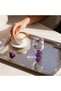 Crystal Ball Footed Coffee Side Glass Set of 6 115 Cc - 3