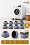 Set of 8 Washing Machine Anti-Slip and Anti-Vibration - Noise Absorbing Devices M-541