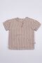 Baby Boy Striped Linen Double Set - 4