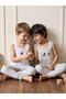 White-Grey 2-Piece Undershirt Set for Boys 2-10 Years - Standard 4-5 Years