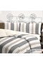 Woven Dreams 3-piece Queen Comforter Set 200x240cm - Anthracite - 7