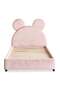 Abel Kids Single Bed 120x200 Cm - Pink - 7