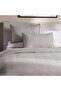 Serene Check 3-piece King Duvet Cover Set 230x220cm - Silver Grey - 2
