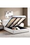 Pourera King Bed With Hydraulic 180x200 Cm - Grey - 2