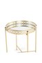 Viggo Metal Decor Stand With Tray 42x42x47cm - Gold - 8