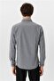 Square Cuff Slimfit Plain Shirt - 7