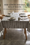 Erasable Oilcloth Tablecloth with Pvc Fiber Base_Geometric_1235 - 2
