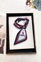Shoe Basket Palestine Themed Special Design Tie Form Women's Scarf - 5