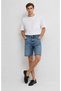 M0421039 Lisbon Street Smoke Jean Shorts Men's Shorts - 2