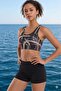 Badi Bikini Set with Shorts, Flexible Stretch Fabric Fabric, Lined with Shorts, Chest Pad Sewn into the Badi Underwear, Available