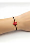 Star Macrame Bracelet (Red)
