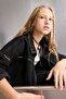 100% Cotton Zippered Denim Jacket for Girls F7966A825Au - 3