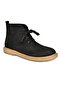 R374923202 Black Suede Low Sole Classic Women's Boots - 5