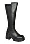 R996021709 Black Thick Heeled Women's Boots - 7