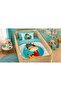 Digital Single Baby Duvet Cover Set with Giraffe Scarf - 2