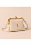 Women's Hand and Shoulder Bag - Faux Leather (Height 15 cm Width 17 cm Depth 7 cm) - 4