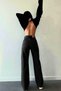 Starr Power Lycra Women's Black High Waist Loose Leg Loose Jeans