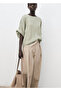 Oversize Curl Sleeve Blouse - 7