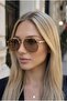 Swanky Unisex Nude Ultra Light Uv400 Filtered Sunglasses