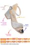 Elos Striped Daily Girl's 4 cm Heeled Sandals Shoes - 2