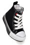 Tinna Lace-Up Boys' High-Rise Linen Sneakers